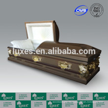 Cajas de cremación mayor LUXES nos estilo 20ga ataúdes del Metal para Funeral